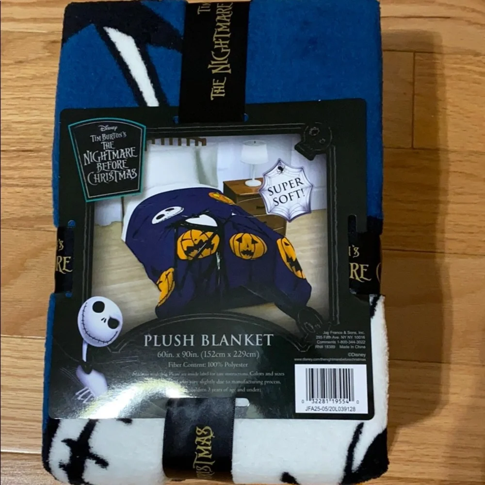 Nightmare Before Christmas Blanket